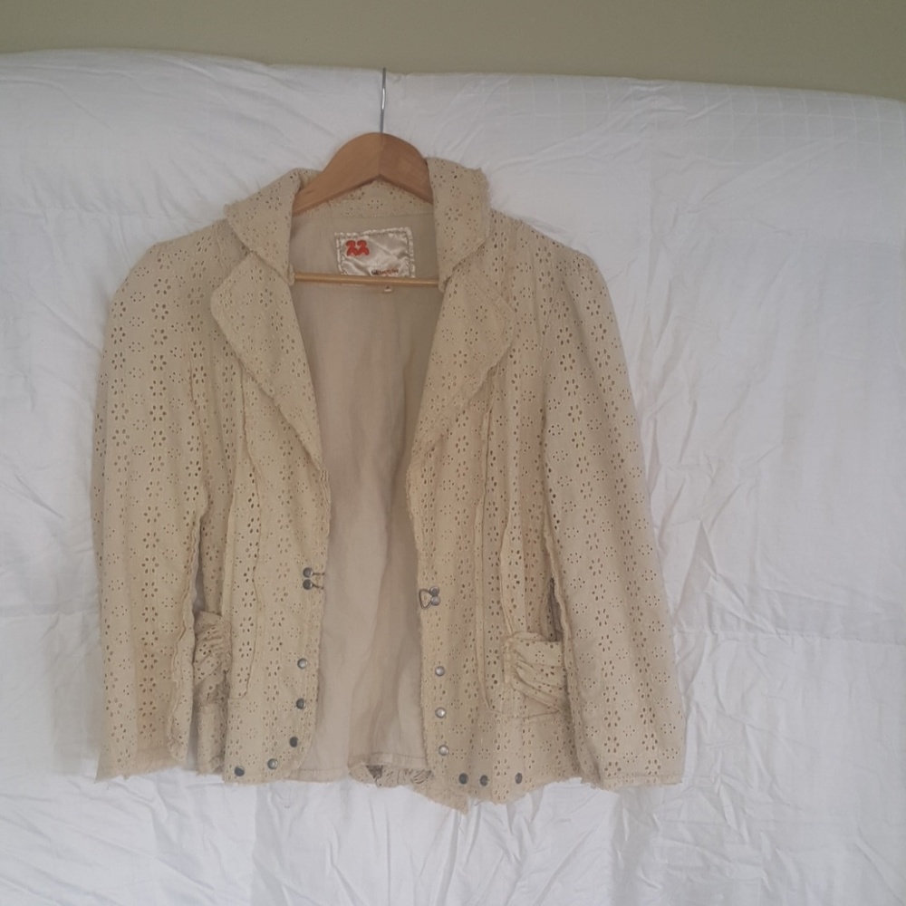 Twill Twenty Two Cream Jacket